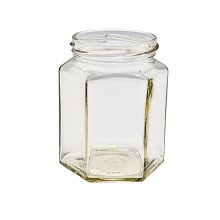 278ml Canning Glass Hexagon