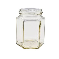 278ml Canning Glass Hexagon