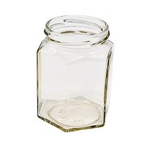 278ml Canning Glass Hexagon