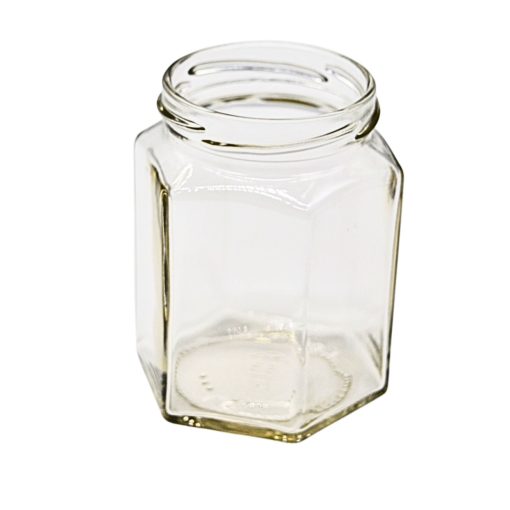 278ml Canning Glass Hexagon