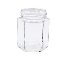196 ml Canning Glass Hexagon