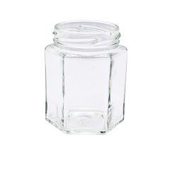196 ml Canning Glass Hexagon