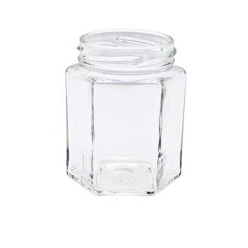 196 ml Canning Glass Hexagon