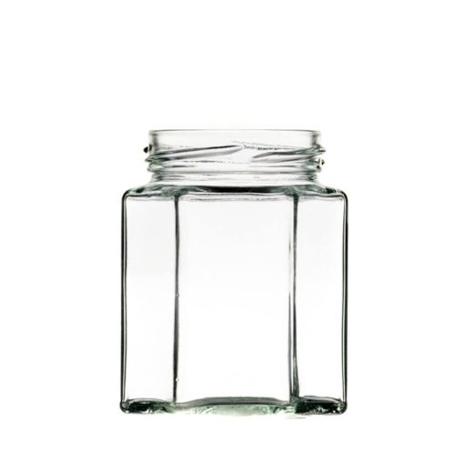 196 ml Canning Glass Hexagon