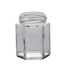 196 ml Canning Glass Hexagon