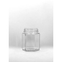 196 ml Canning Glass Hexagon