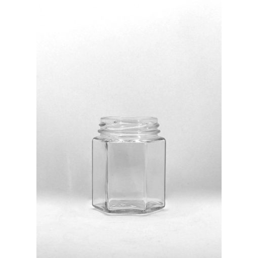 196 ml Canning Glass Hexagon