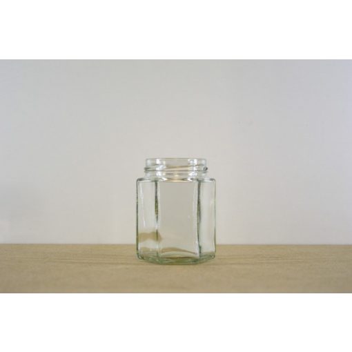 196 ml Canning Glass Hexagon