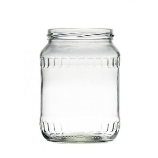 Glass jar Facett 720 ml