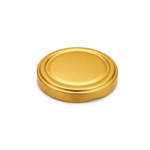 66 tin lid - gold
