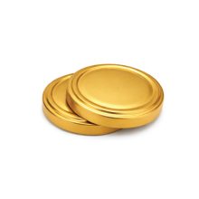 66 tin lid - gold