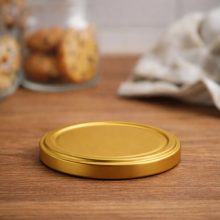 66 tin lid - gold