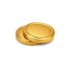 58 tin lid - gold