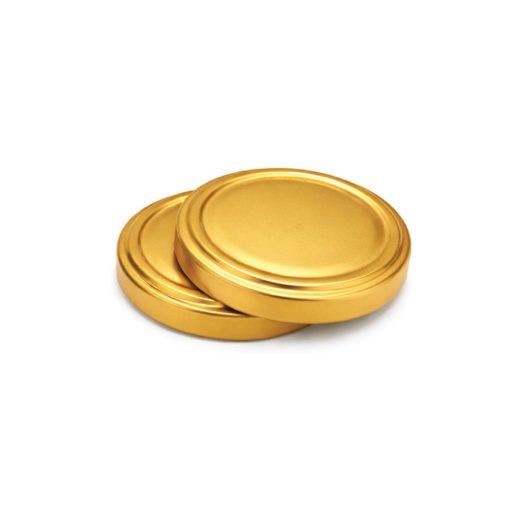 58 tin lid - gold