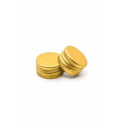 Cap PP 35 threaded metal