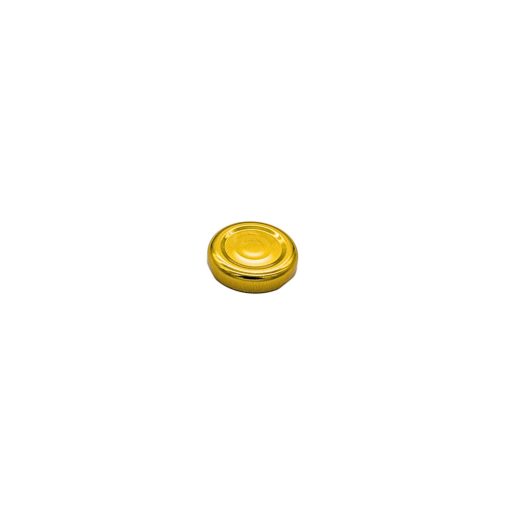 38-inch tin lid - thin (gold)