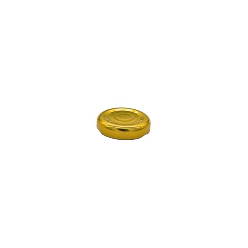 38-inch tin lid - thin (gold)