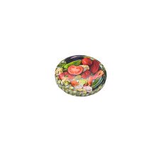 Can lid size 82 - vegetable pattern