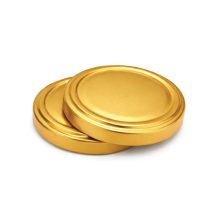 89 tin lid - gold