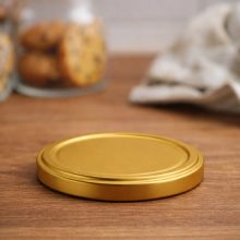 89 tin lid - gold
