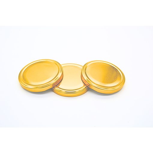 89 tin lid - gold