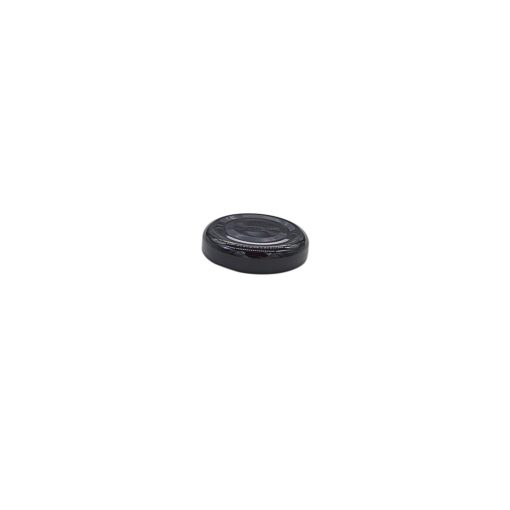 38-inch tin lid - thin (black)