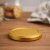 82 tin lid - gold
