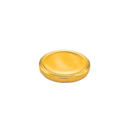 82 tin lid - gold