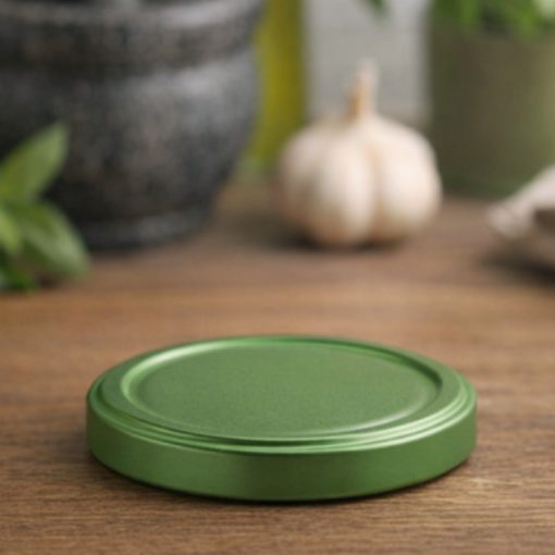 100-can lid - green