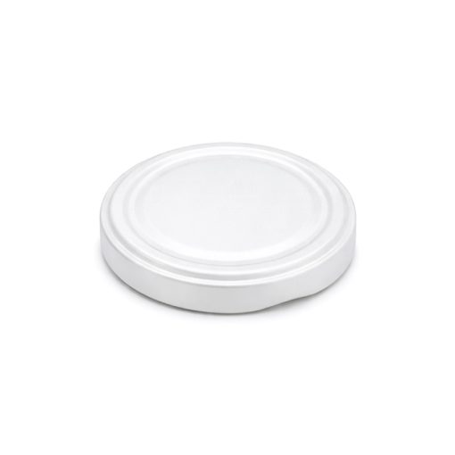 89 tin lid - white