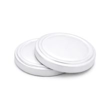 89 tin lid - white