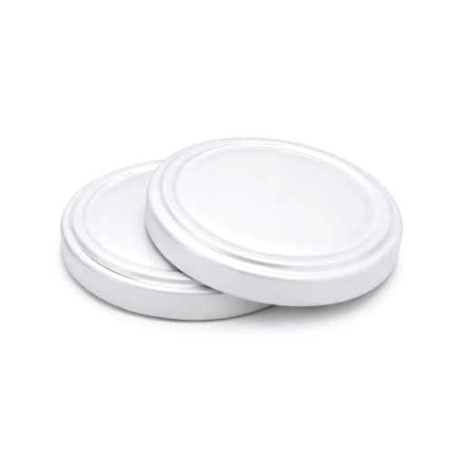 89 tin lid - white