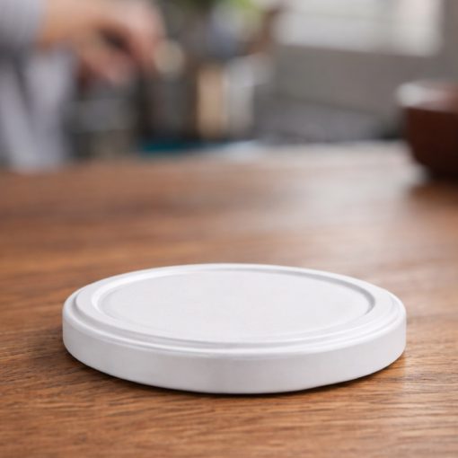 89 tin lid - white