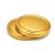 100 tin lid - gold