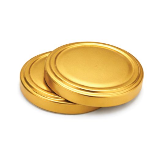 100 tin lid - gold