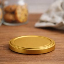 100 tin lid - gold
