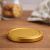 100 tin lid - gold