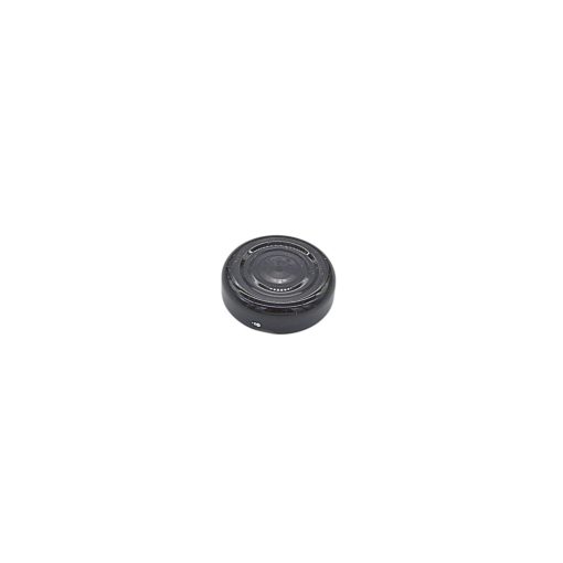 38-inch can lid - deep-seal (black)