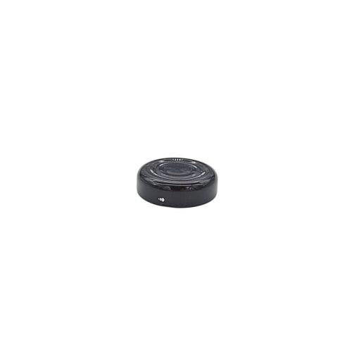 38-inch can lid - deep-seal (black)