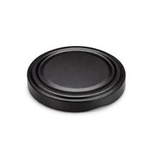 100 can lid - black