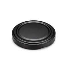 100 can lid - black