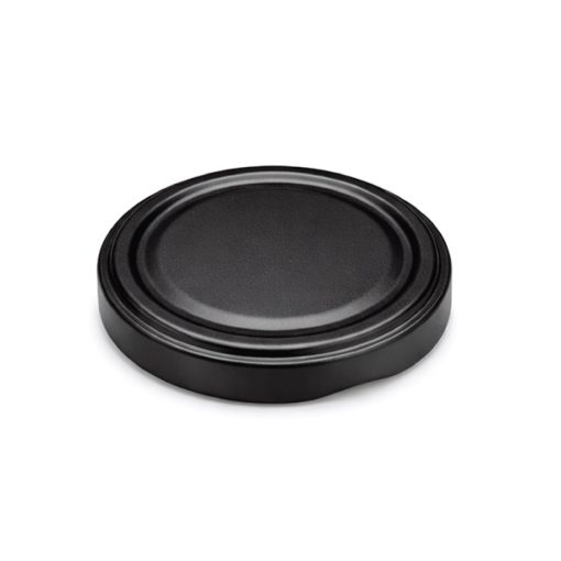 100 can lid - black