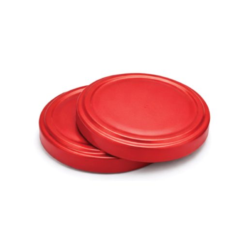 89 tin lid - red