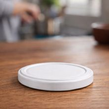 66 tin lid - white