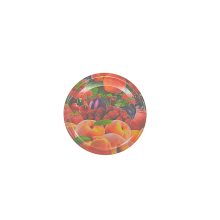 Can lid size 82 - Strawberry pattern
