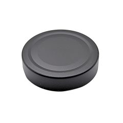 70-size can lid - black matte (Deep-seal)