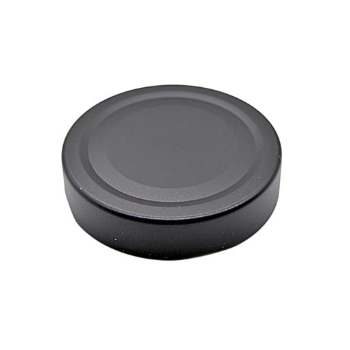 70-size can lid - black matte (Deep-seal)