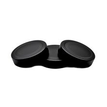70-size can lid - black matte (Deep-seal)