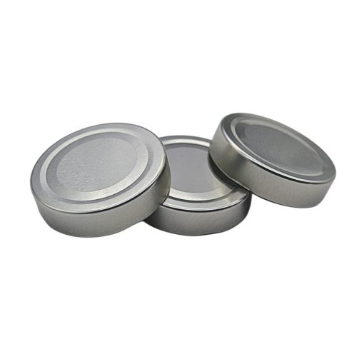 70's tin lid - silver (Deep-seal)