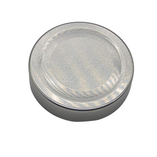 70's tin lid - silver (Deep-seal)